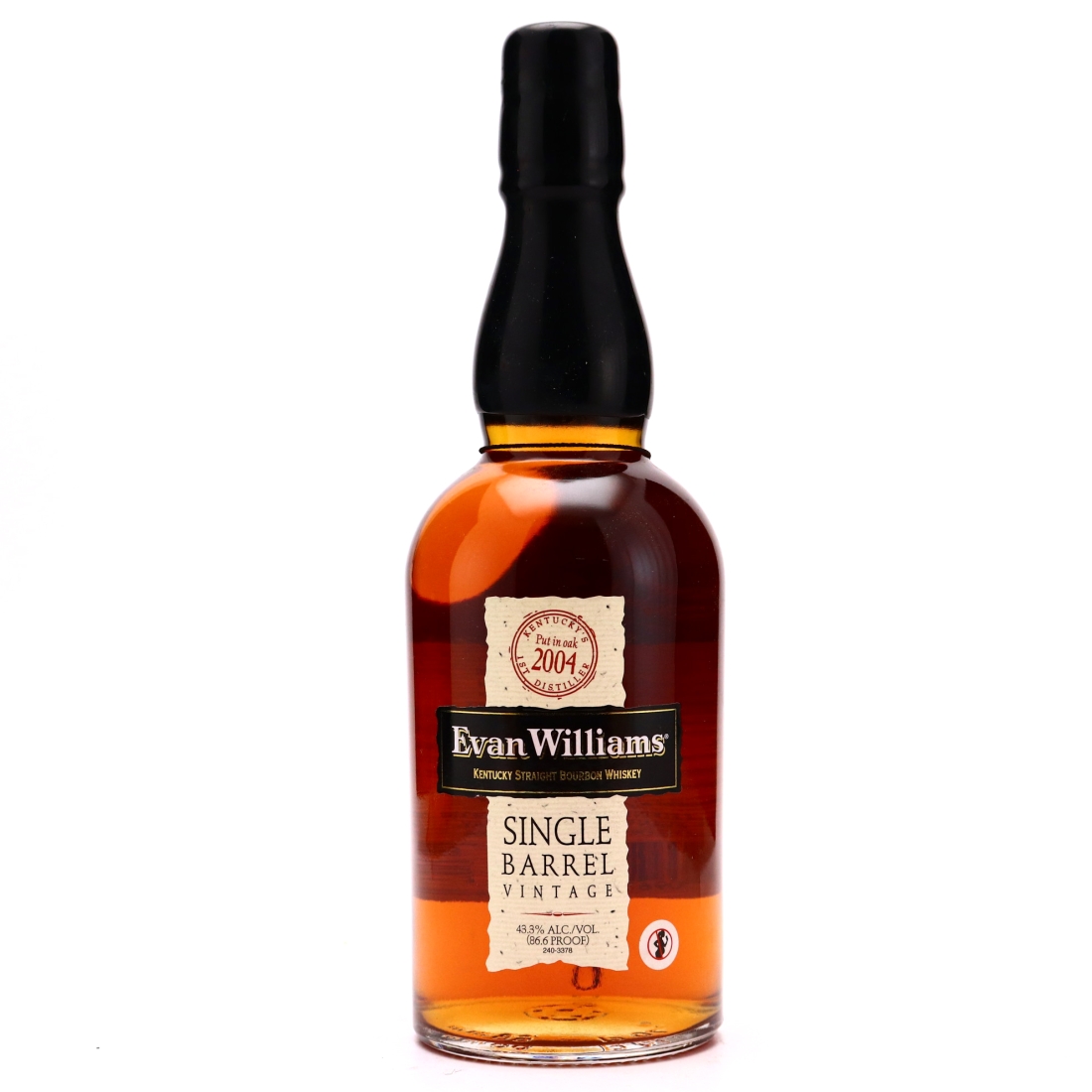 Evan Williams 2004 Single Barrel #1368