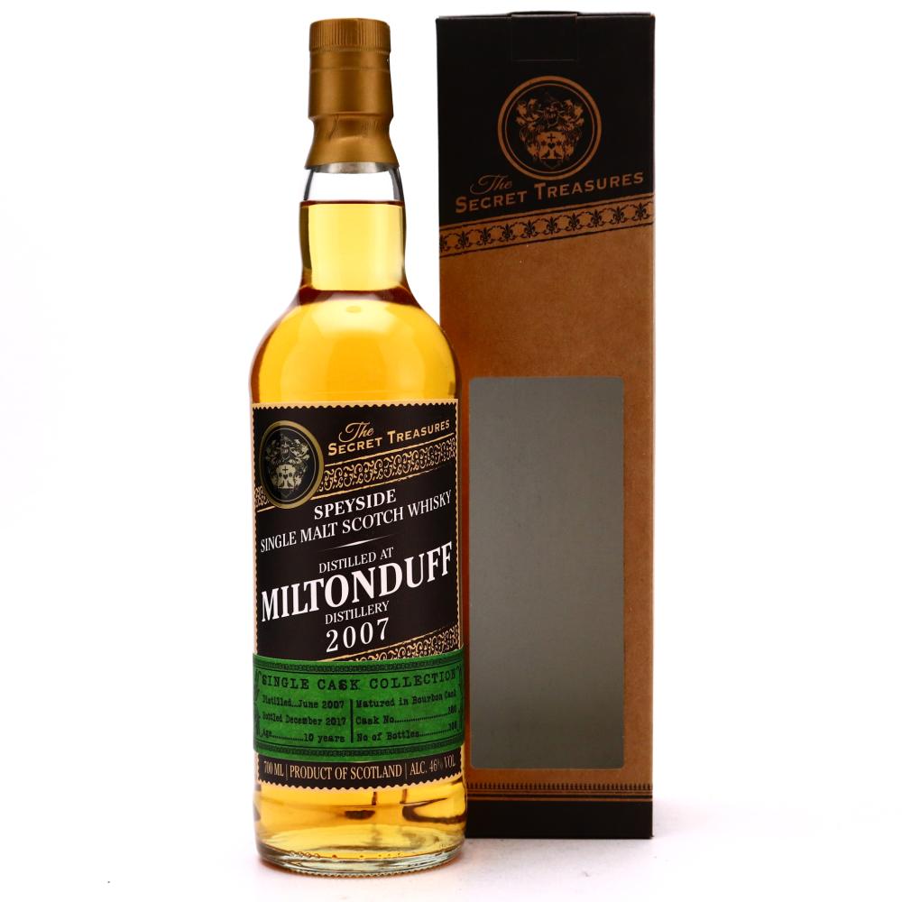 Miltonduff 2007 The Secret Treasures 10 Years Old