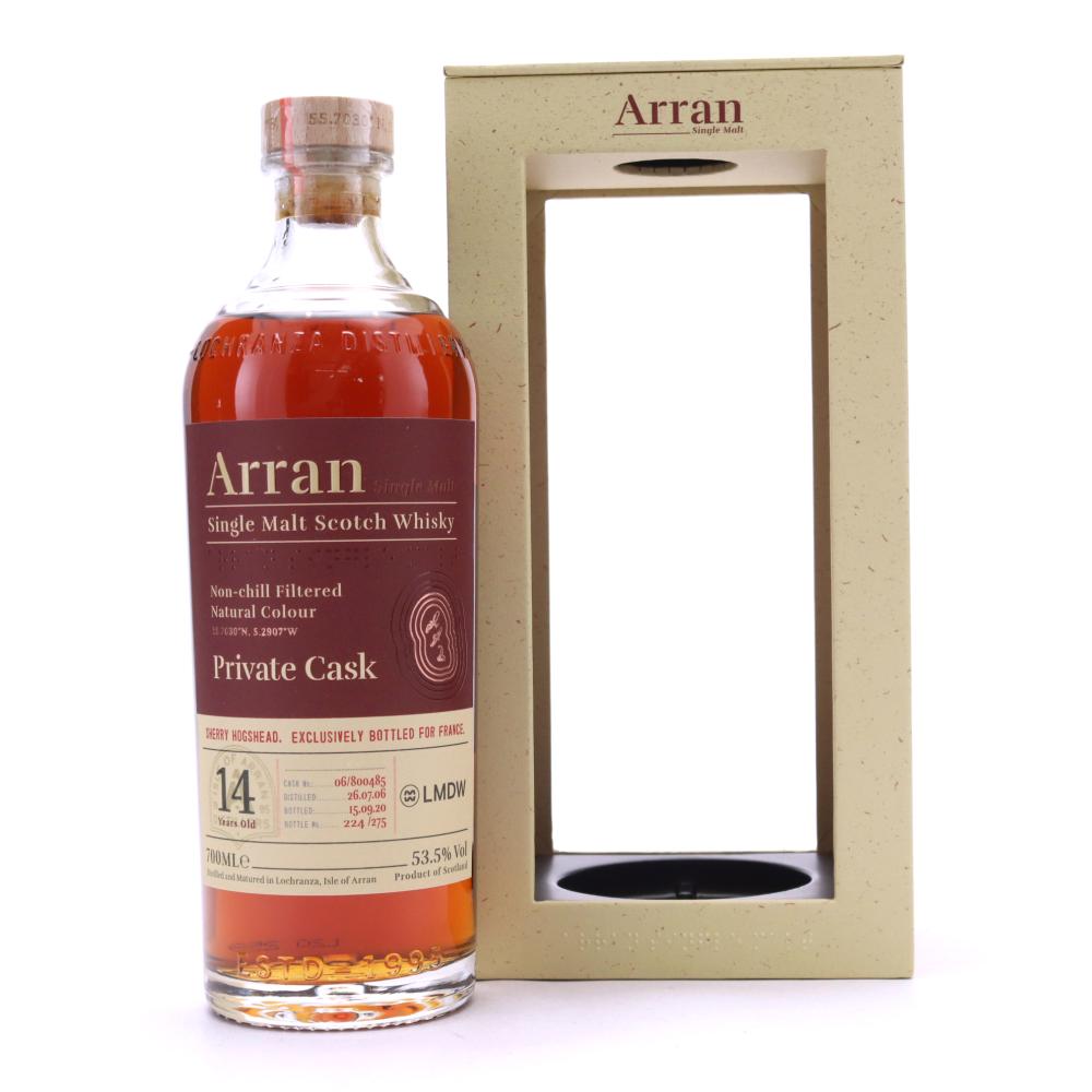 Arran 2006 Single Sherry Cask 14 Year Old #800485 / LMDW