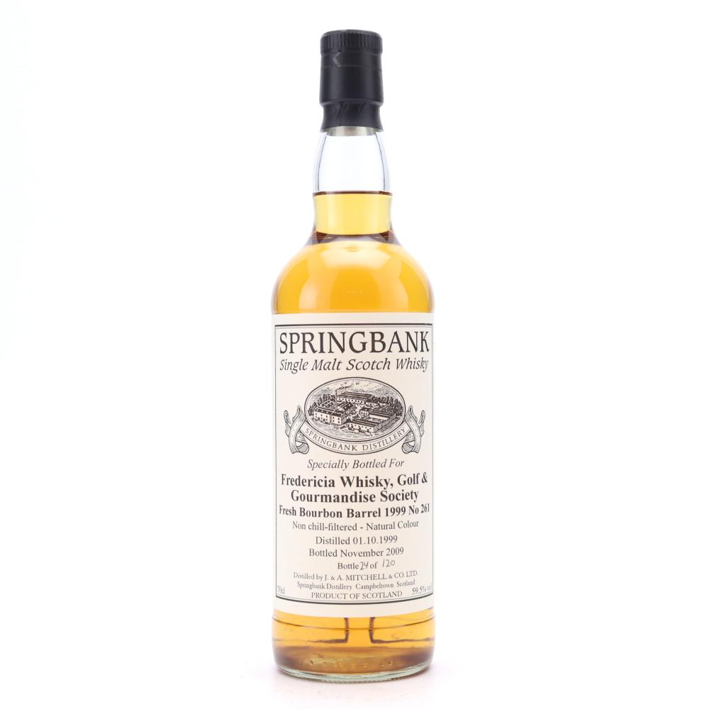 Springbank 1999 Private Cask #261 / Fredericia Society