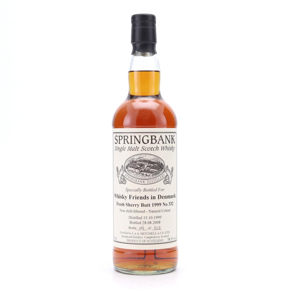 Springbank 1999 Private Cask #332 / Whisky Friends Denmark