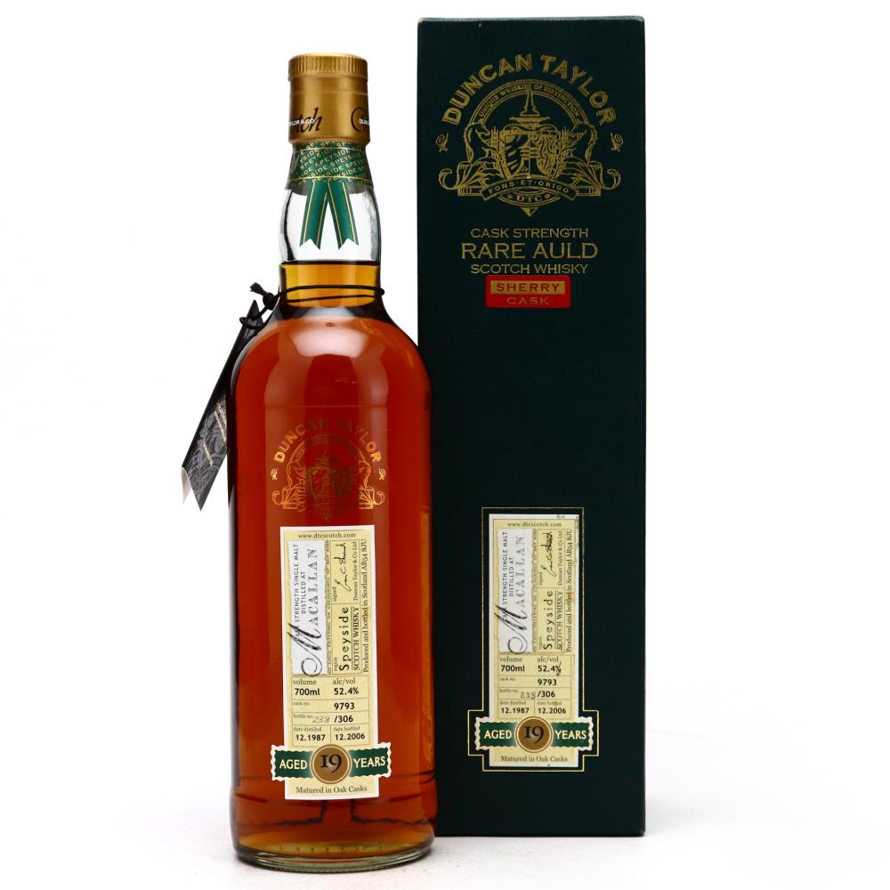 Macallan 1987 Duncan Taylor 19 Year Old