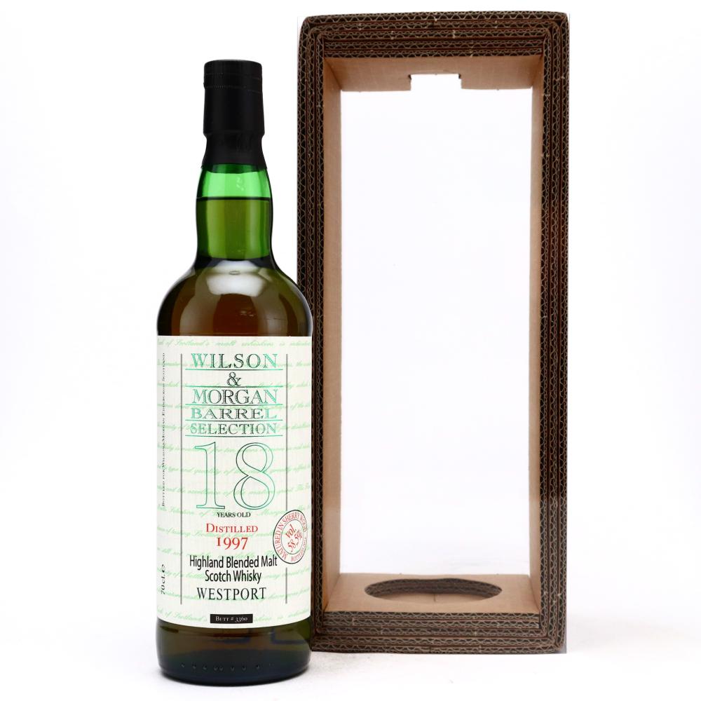 Westport 1997 Wilson and Morgan 18 Year Old Cask Strength
