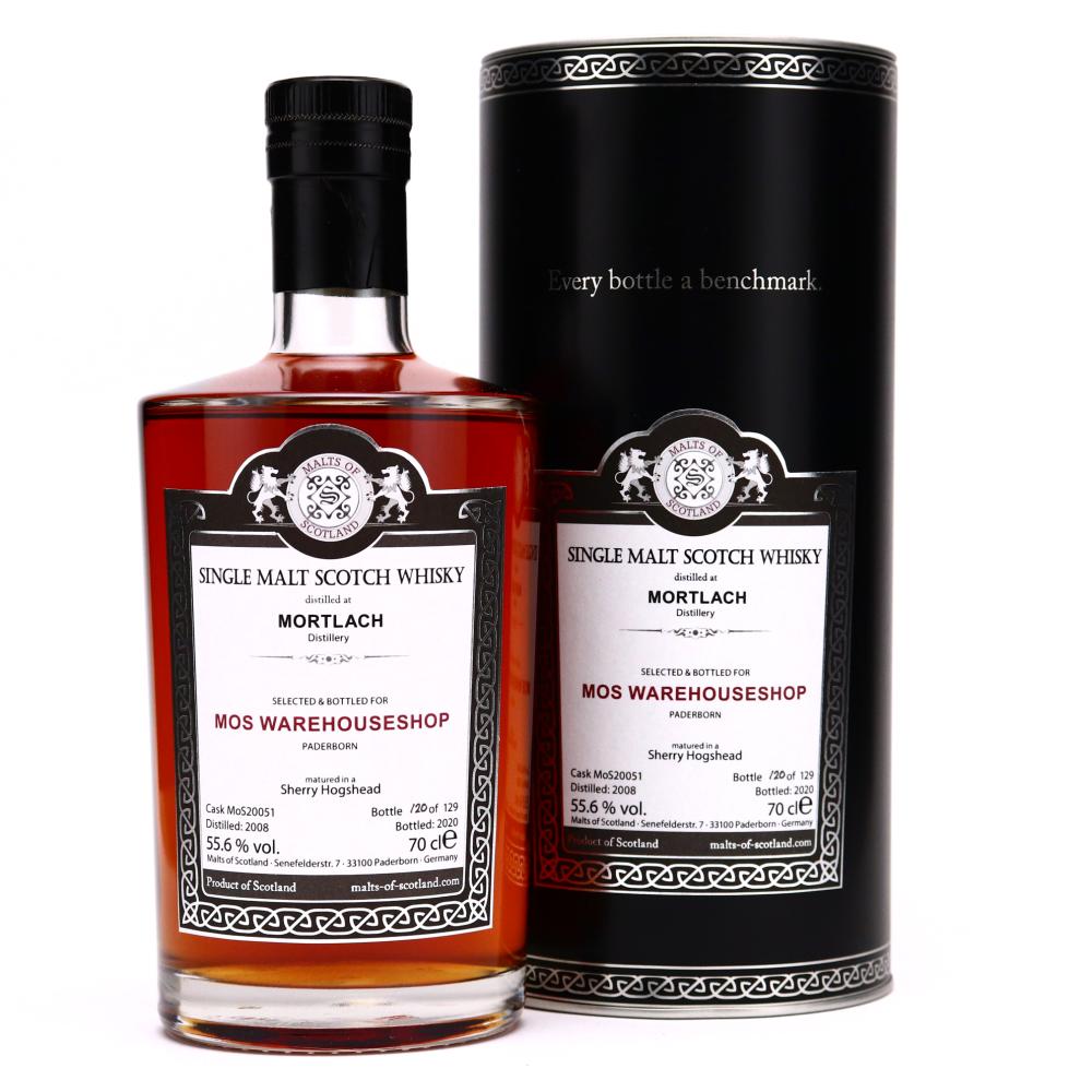 Mortlach 2008 Malts of Scotland Sherry Hogshead / MOS Warehouseshop