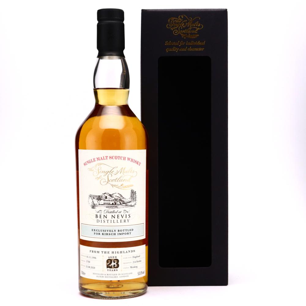 Ben Nevis 1996 Single Malts of Scotland 23 Year Old / Kirsch