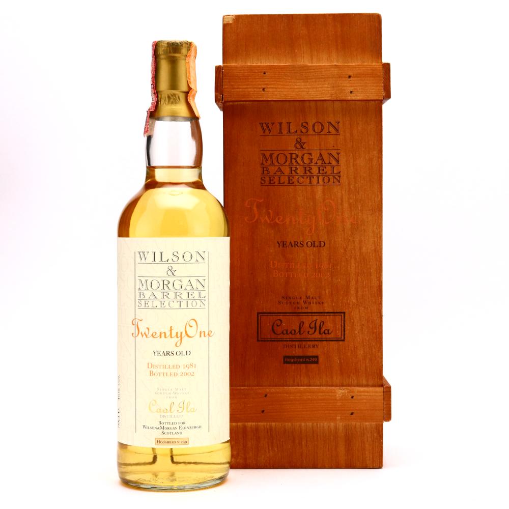 Caol Ila 1981 Wilson and Morgan 21 Year Old