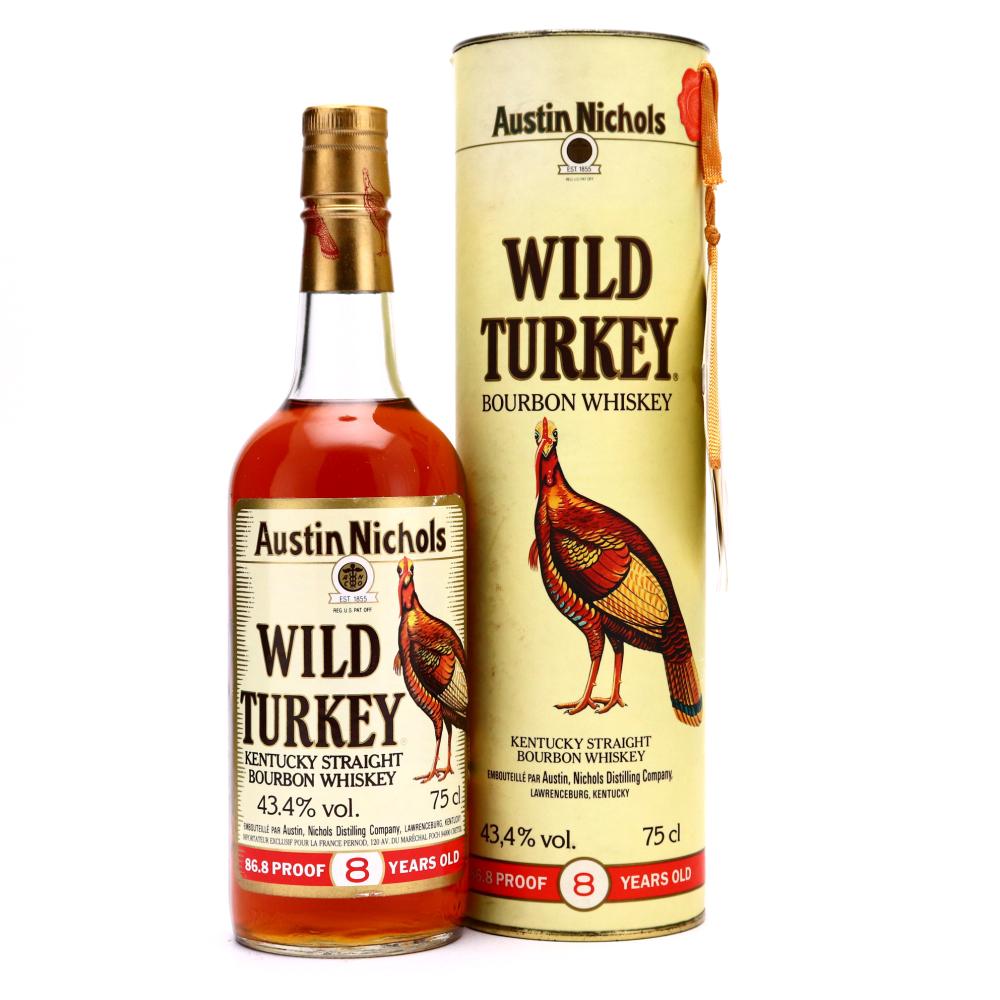 Wild Turkey 8 Year Old 86.8 Proof 1983