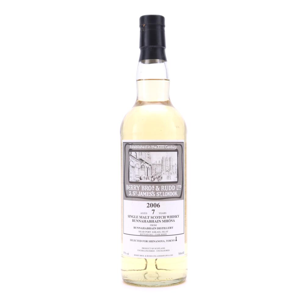 Bunnahabhain Mhona 2006 Berry Brothers and Rudd 7 Year Old