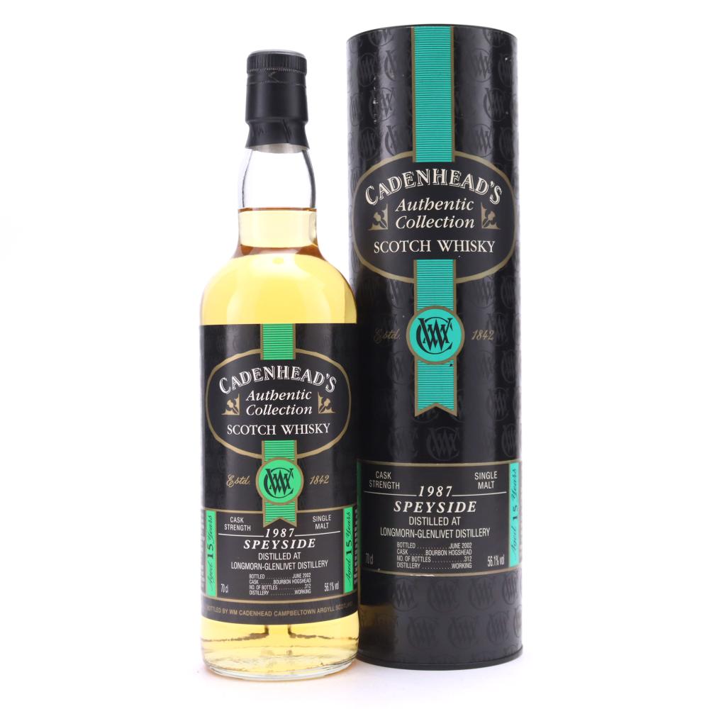 Longmorn 1987 Cadenhead's 15 Year Old