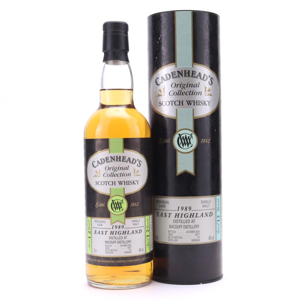 Macduff 1989 Cadenhead's 12 Year Old