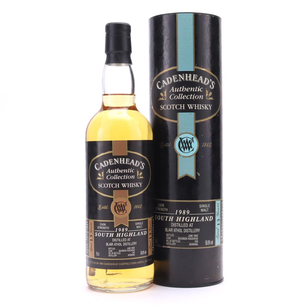 Blair Athol 1989 Cadenhead's 13 Year Old