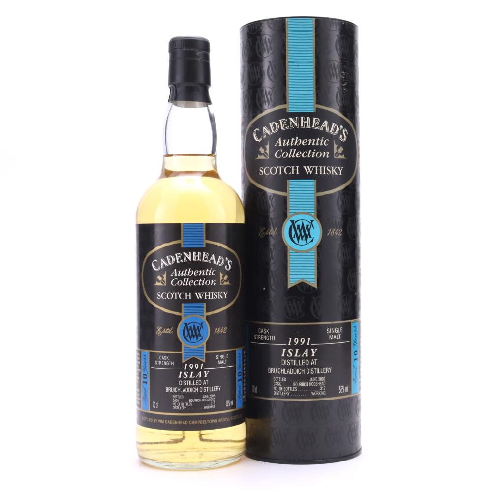 Bruichladdich 1991 Cadenhead's 11 Year Old