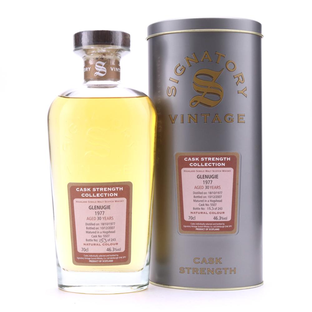 Glenugie 1977 Signatory Vintage 30 Year Old Cask Strength