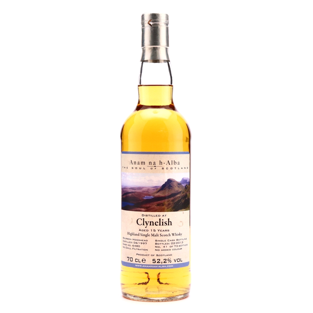 Clynelish 1997 Anam na h-Alba 15 Year Old