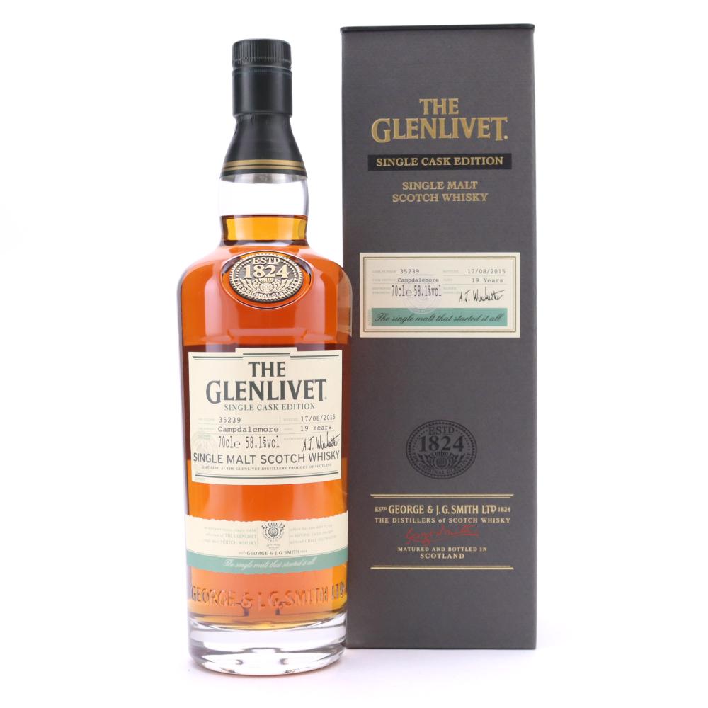 Glenlivet 19 Year Old Single Cask #35239 / Campdalemore