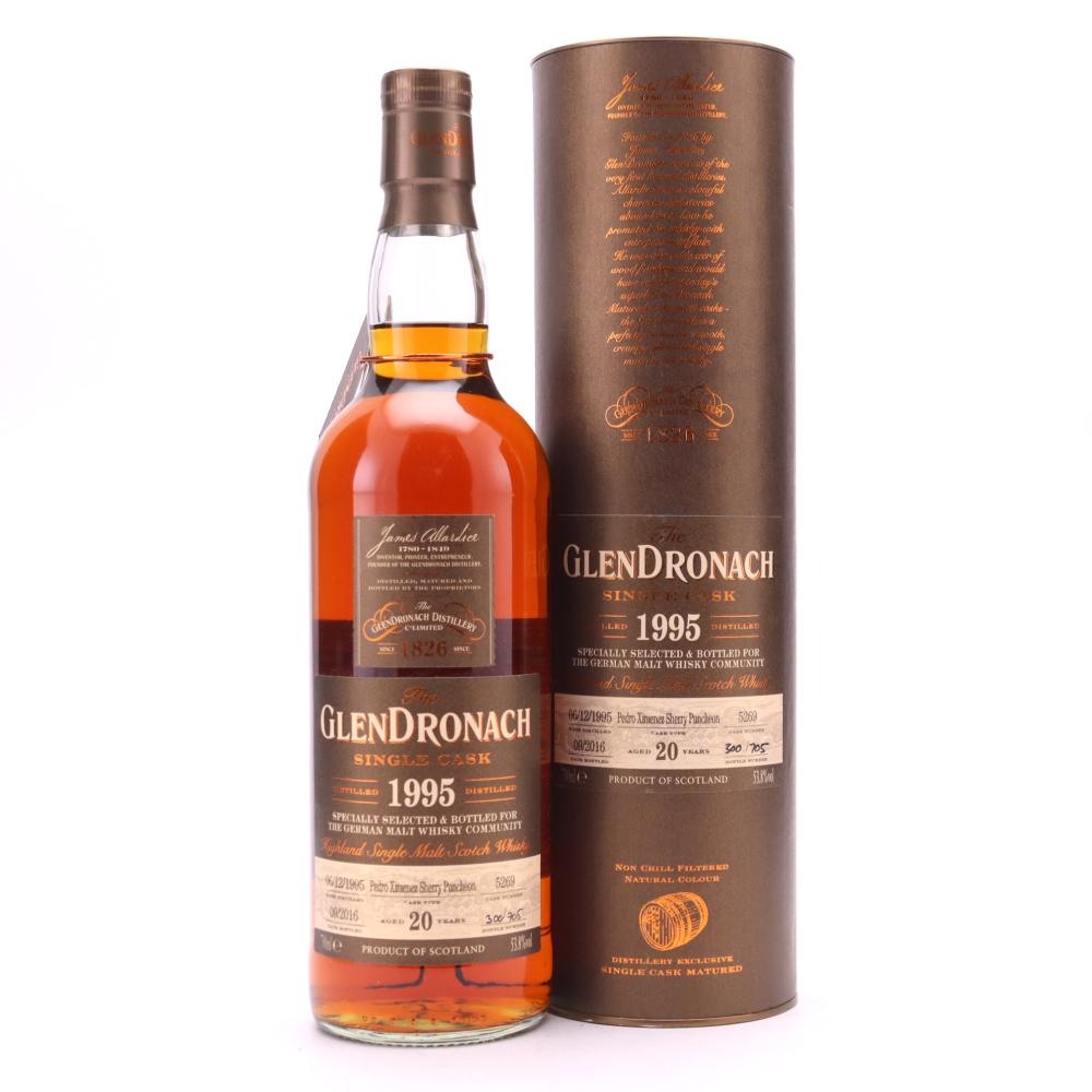 Glendronach 1995 Single PX Cask 20 Year Old #5269 / German Malt Whisky Community