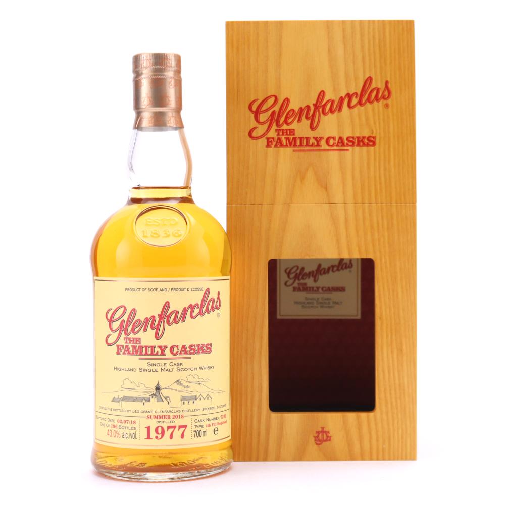 Glenfarclas 1977 Family Cask #7292 / Summer 2018