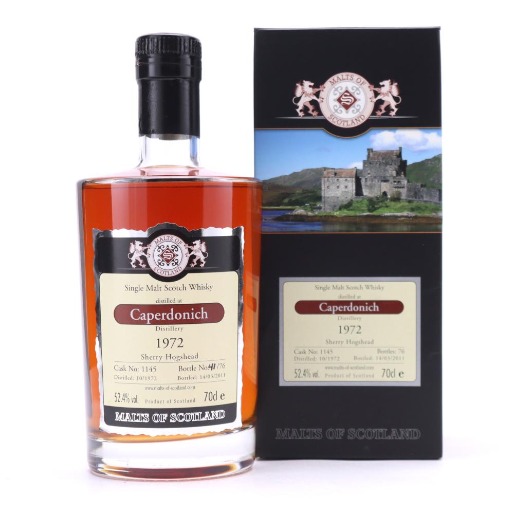 Caperdonich 1972 Malts of Scotland Sherry Hogshead