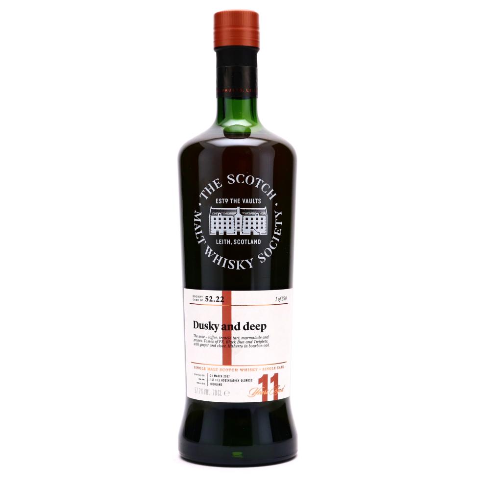 Old Pulteney 2007 SMWS 11 Year Old 52.22