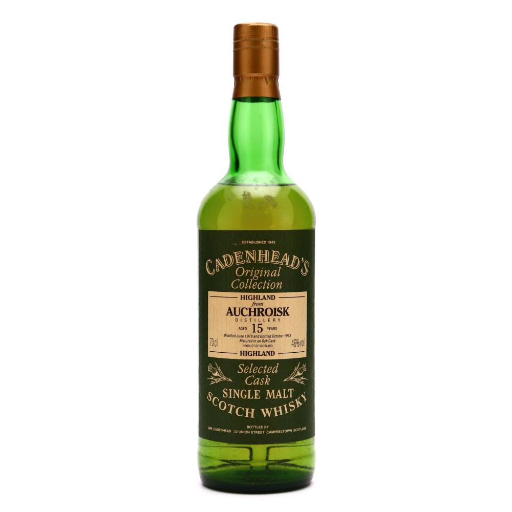 Auchroisk 1978 Cadenhead's 15 Year Old