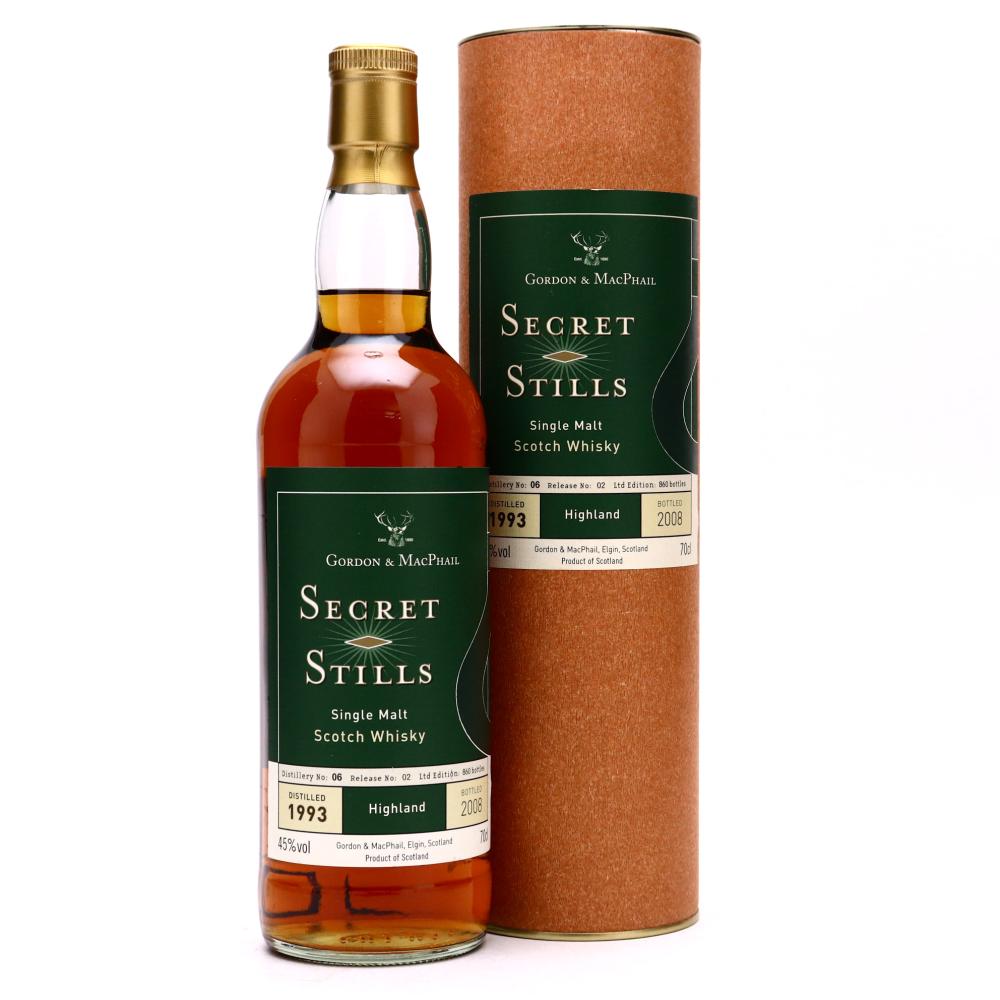 Glen Garioch 1993 Gordon and MacPhail Secret Stills 6.2