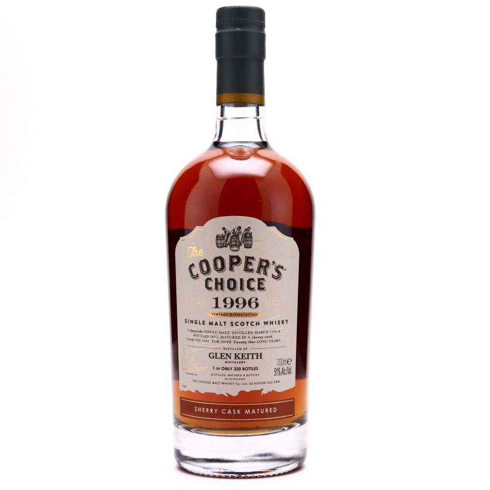 Glen Keith 1996 Cooper's Choice 21 Year Old