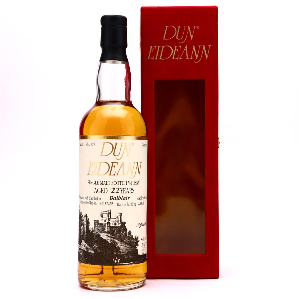 Balblair 1975 Dun Eideann 22 Year Old