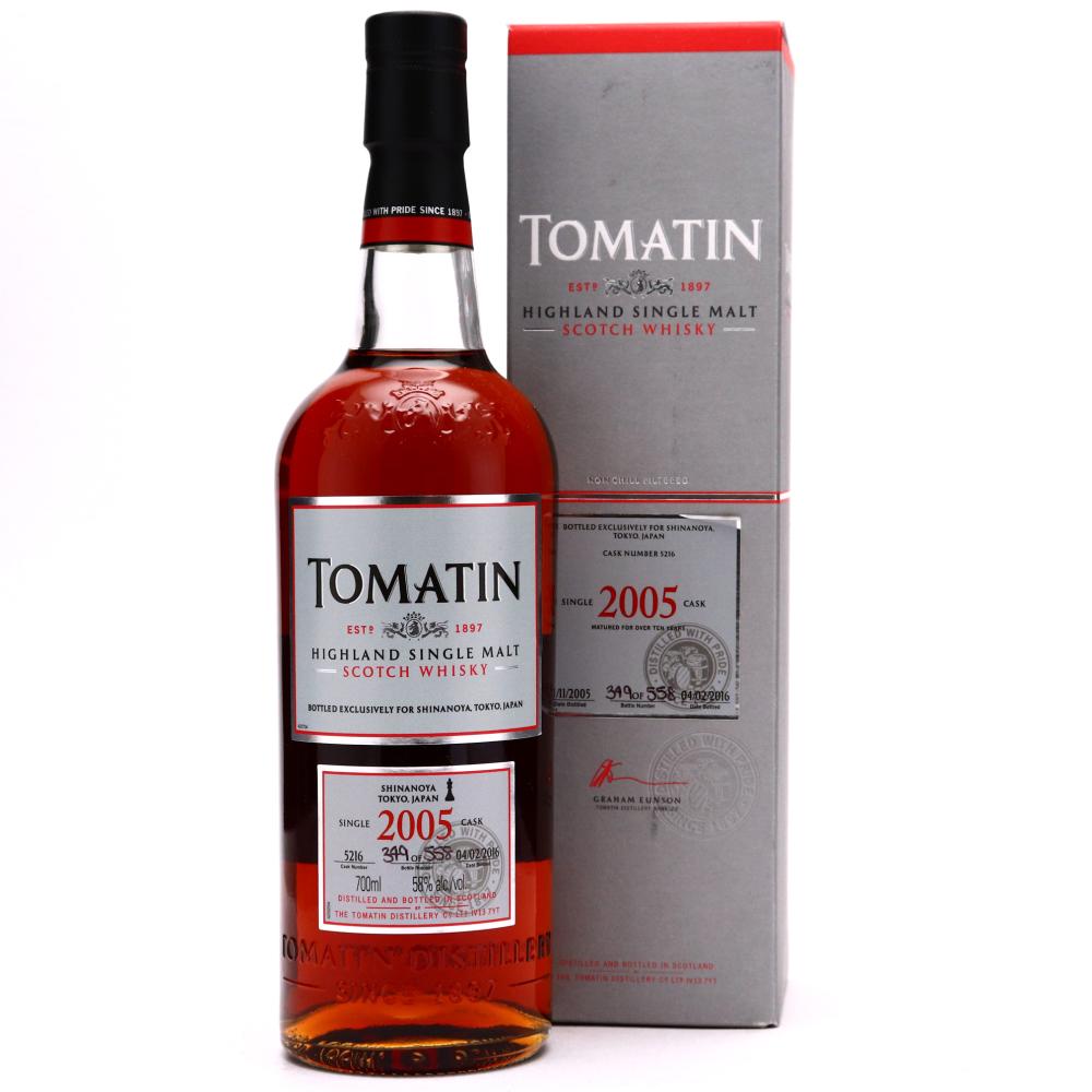 Tomatin 2005 Single Cask 10 Year Old #5216 / Shinanoya
