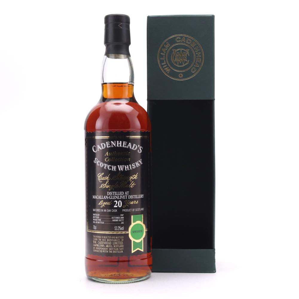 Macallan 1987 Cadenhead's 20 Year Old