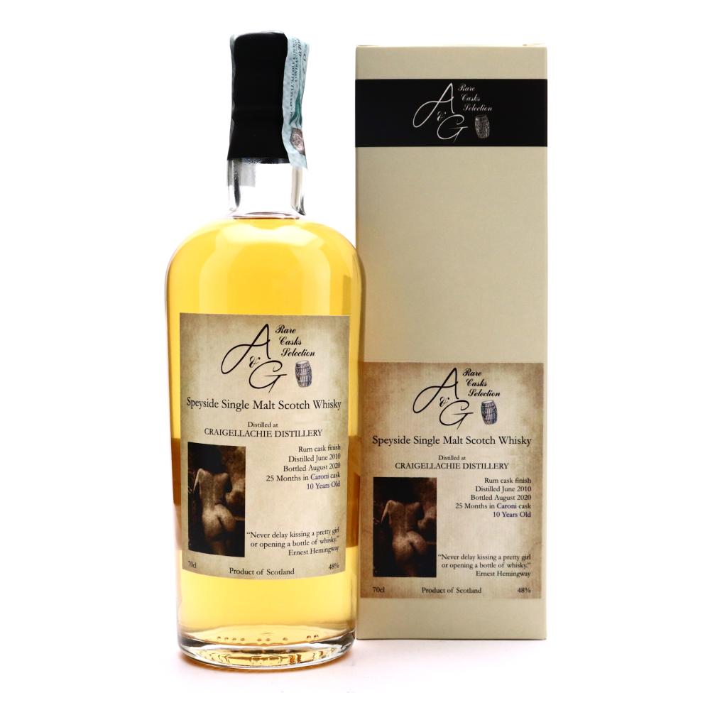 Craigellachie 2010 A&G 10 Year Old