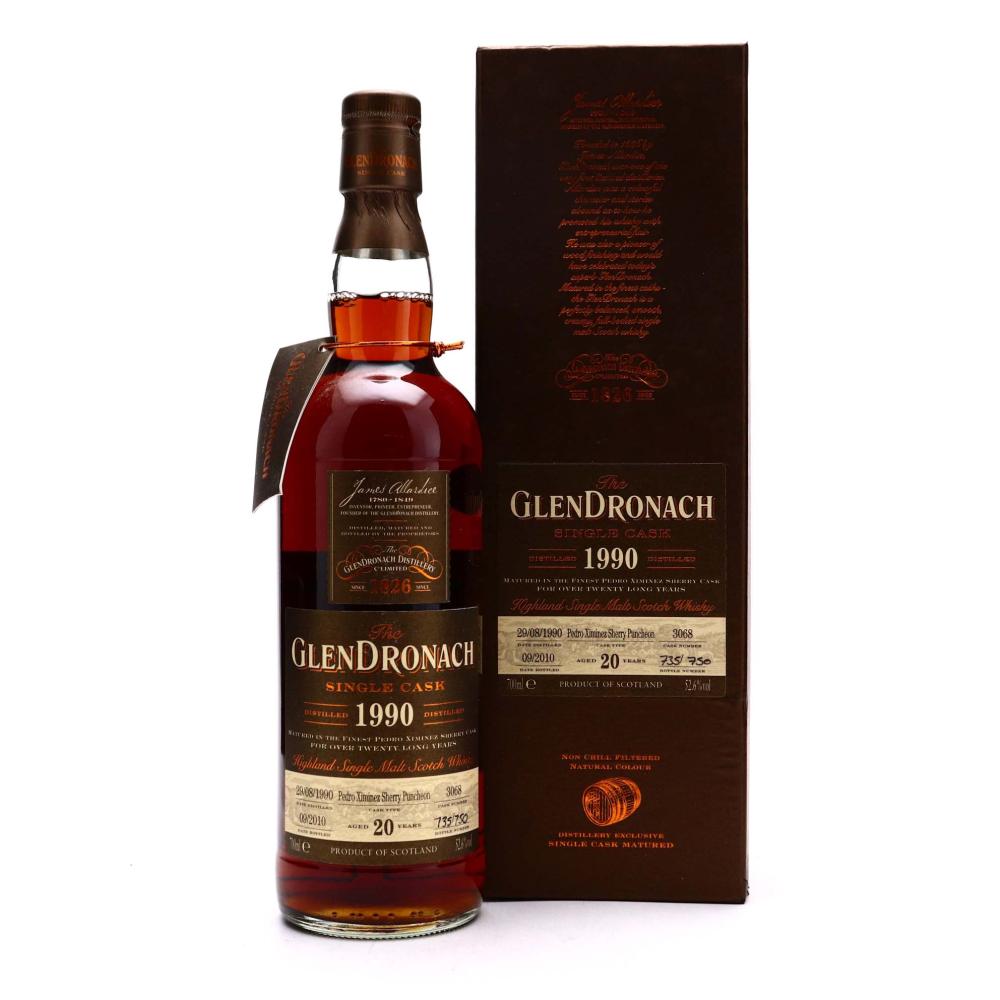 Glendronach 1990 Single PX Cask 20 Year Old #3068 / Batch 3
