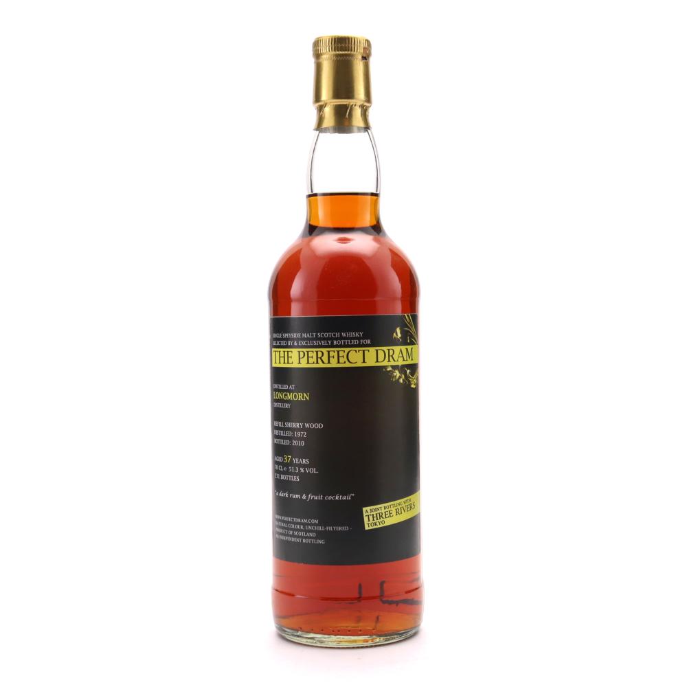 Longmorn 1972 Perfect Dram 37 Year Old / Three Rivers