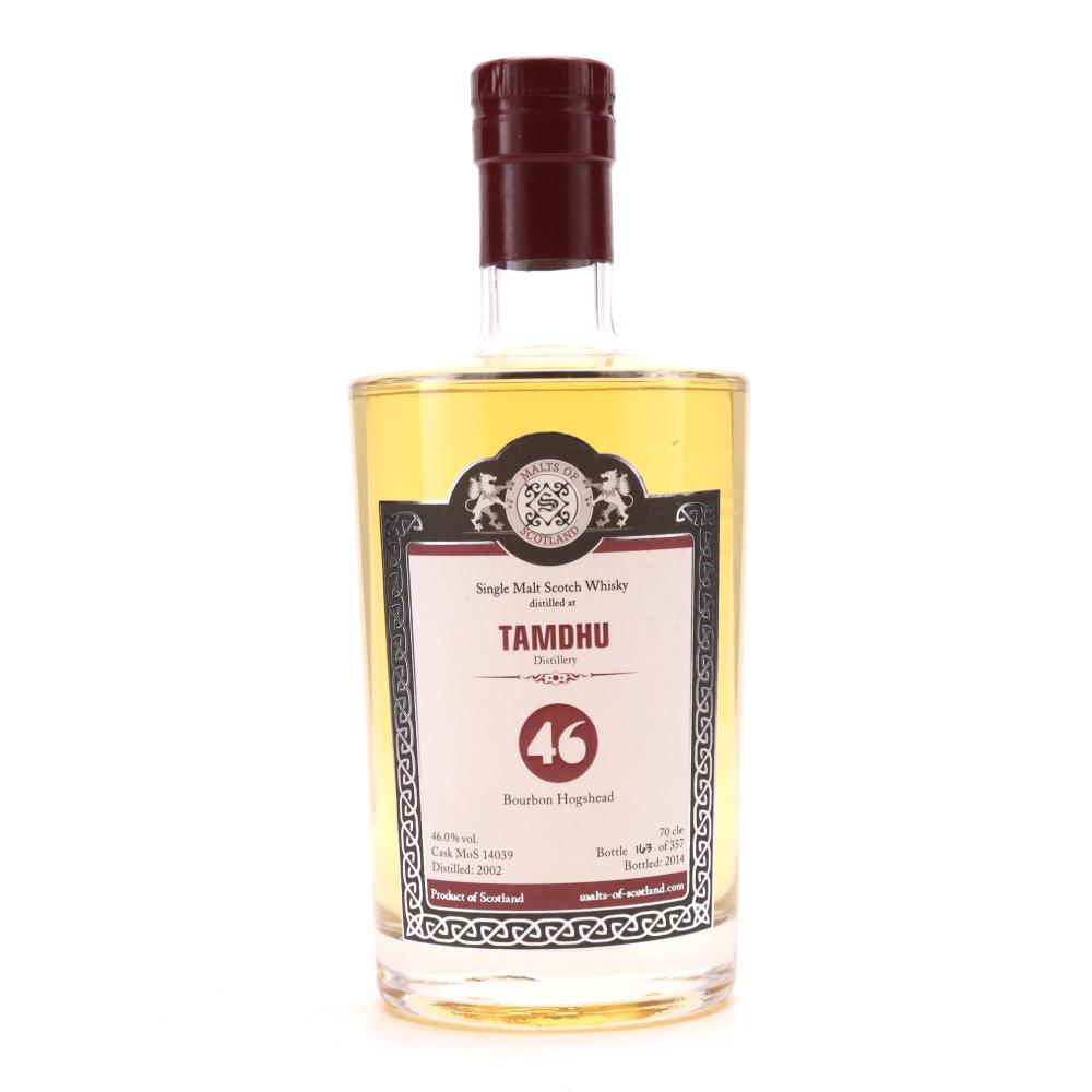 Tamdhu 2002 Malts of Scotland Bourbon Hogshead