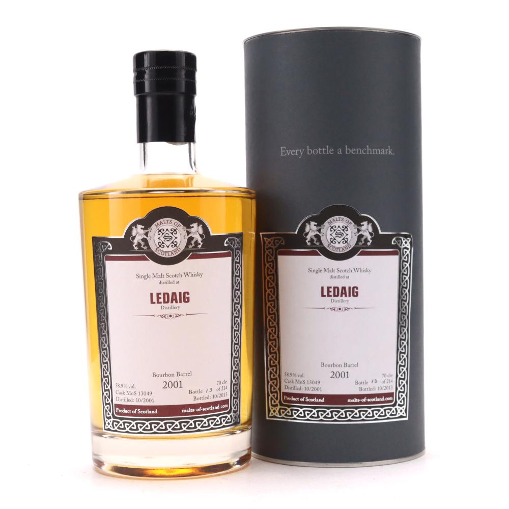 Ledaig 2001 Malts of Scotland Bourbon Cask
