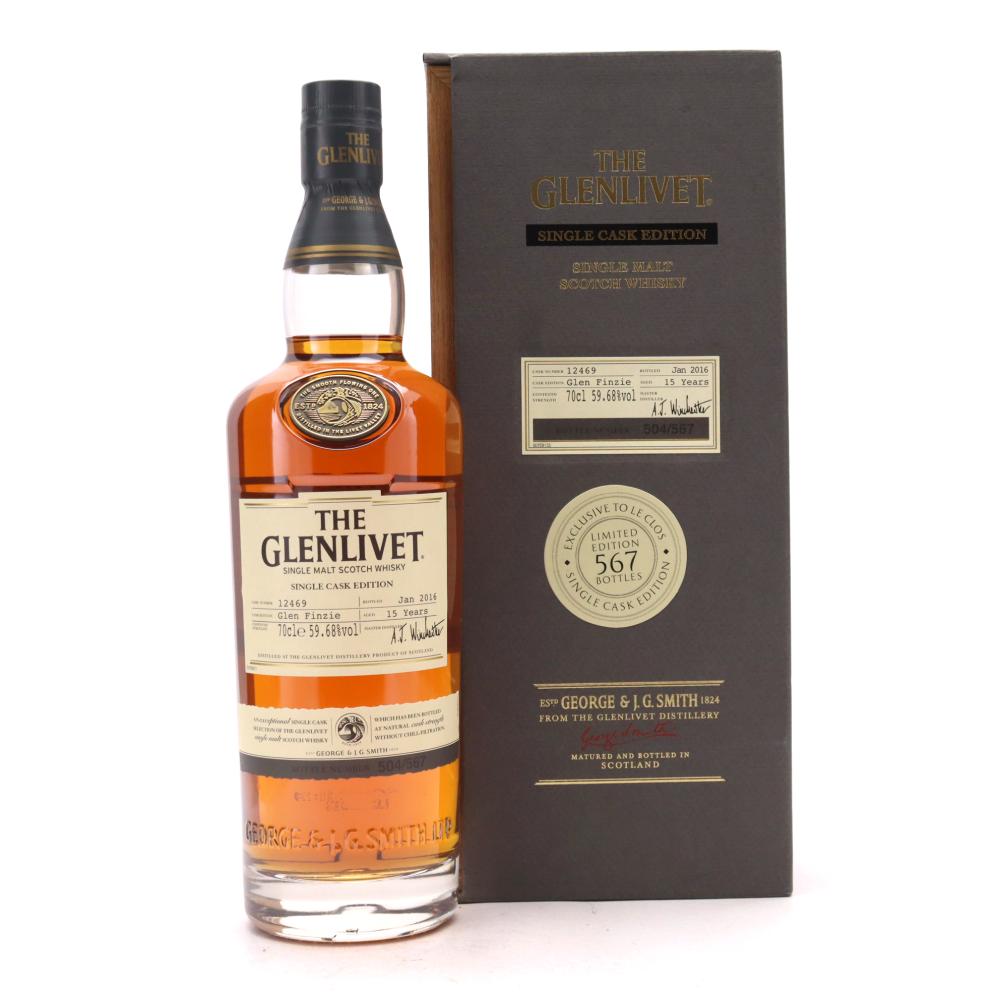 Glenlivet 15 Year Old Single Cask #12469 / Le Clos