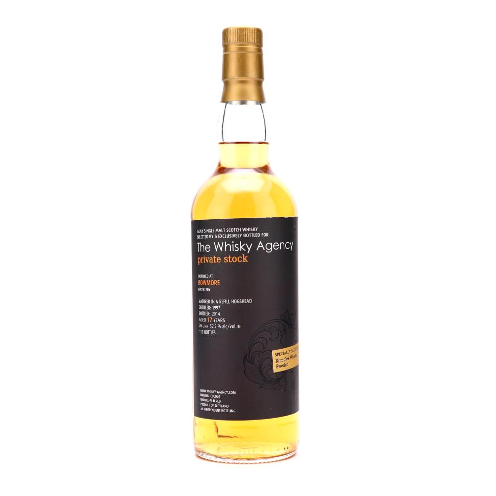Bowmore 1997 Whisky Agency 17 Year Old / Komplex Whisky