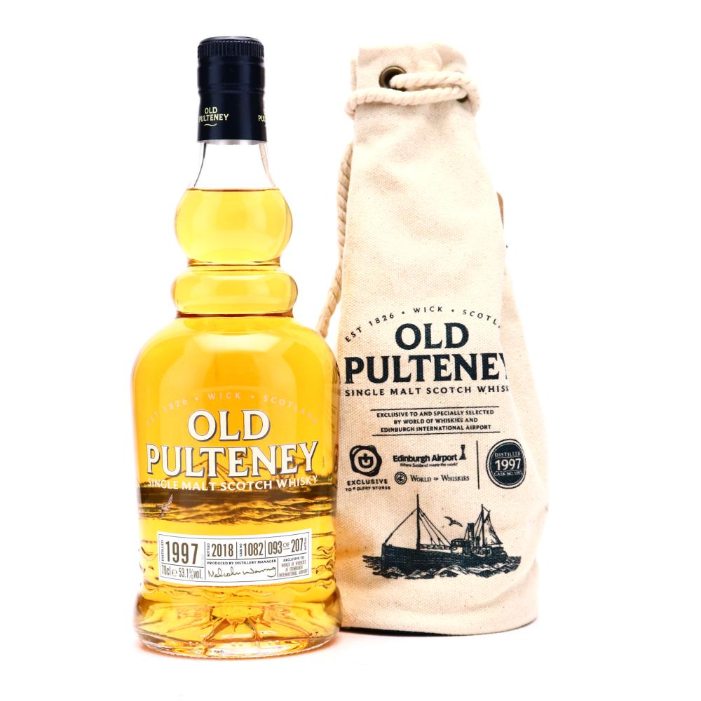 Old Pulteney 1997 Single Cask #1082 / World of Whiskies Edinburgh Airport