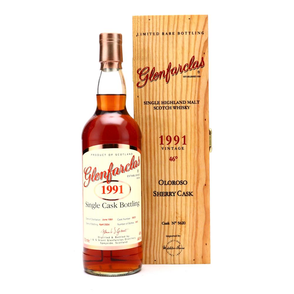 Glenfarclas 1991 Single Oloroso Cask #5620/ LMDW