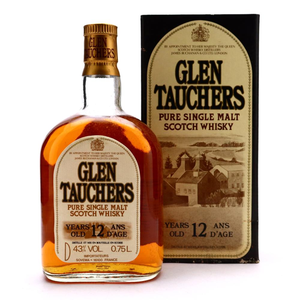 Glentauchers 12 Year Old James Buchanan 1970s