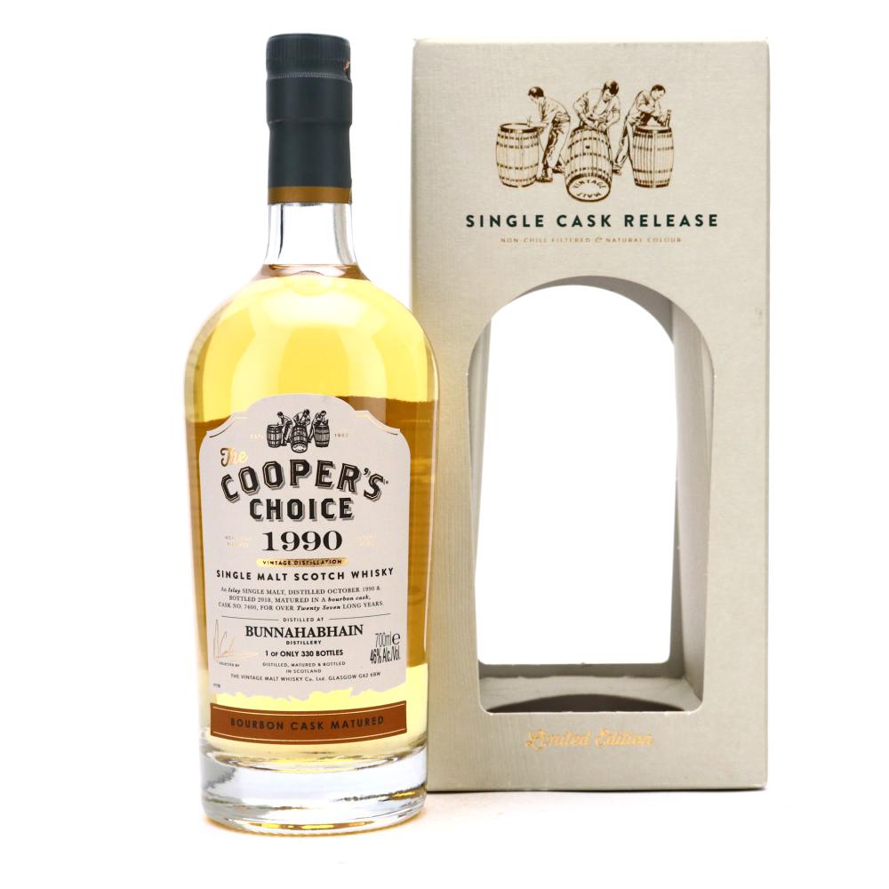 Bunnahabhain 1990 Cooper's Choice 27 Year Old