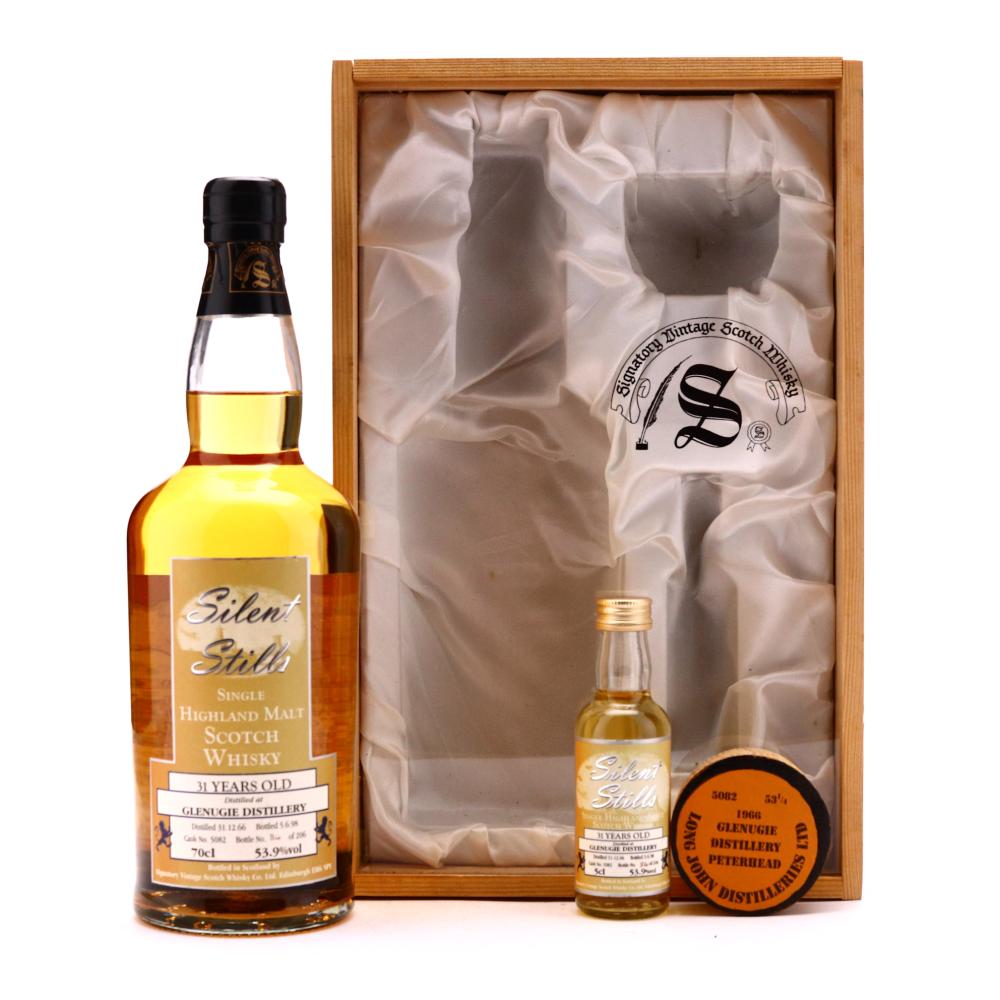 Glenugie 1966 Signatory Vintage 31 Year Old Silent Stills Gift Pack