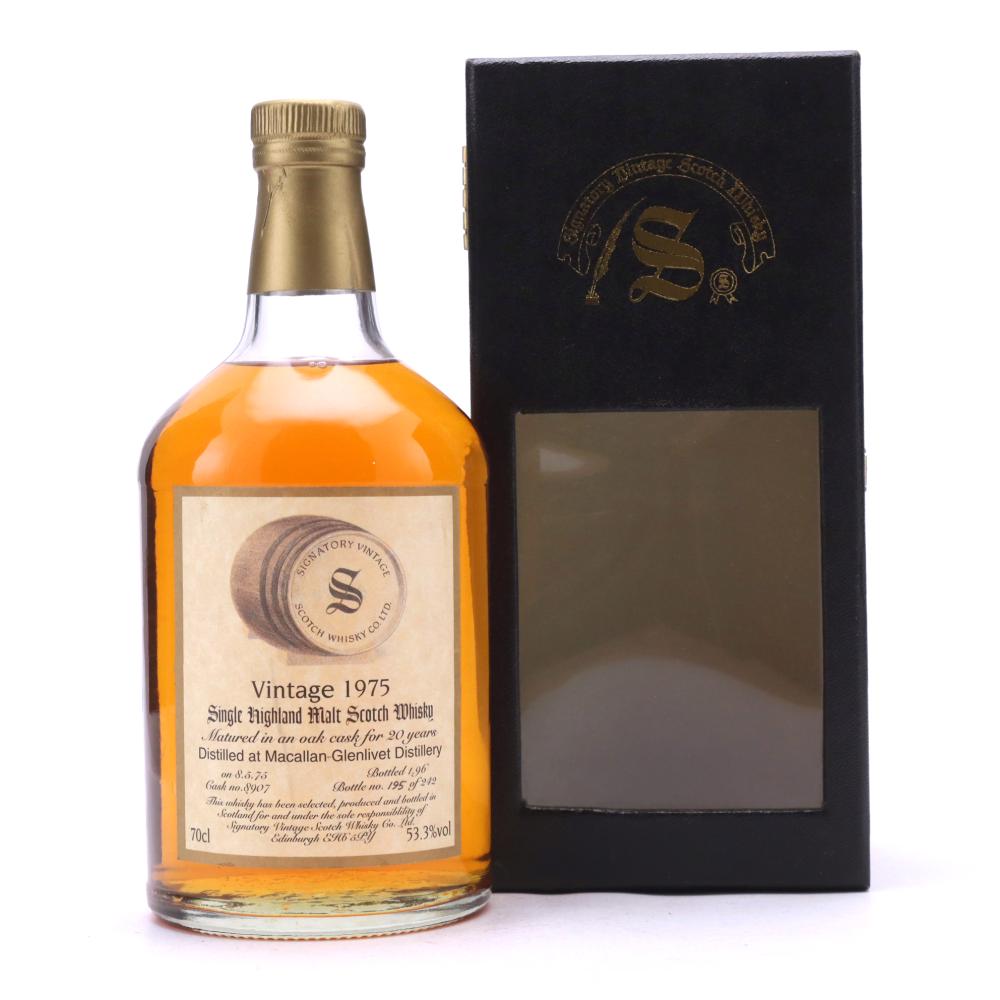 Macallan 1975 Signatory Vintage 20 Year Old