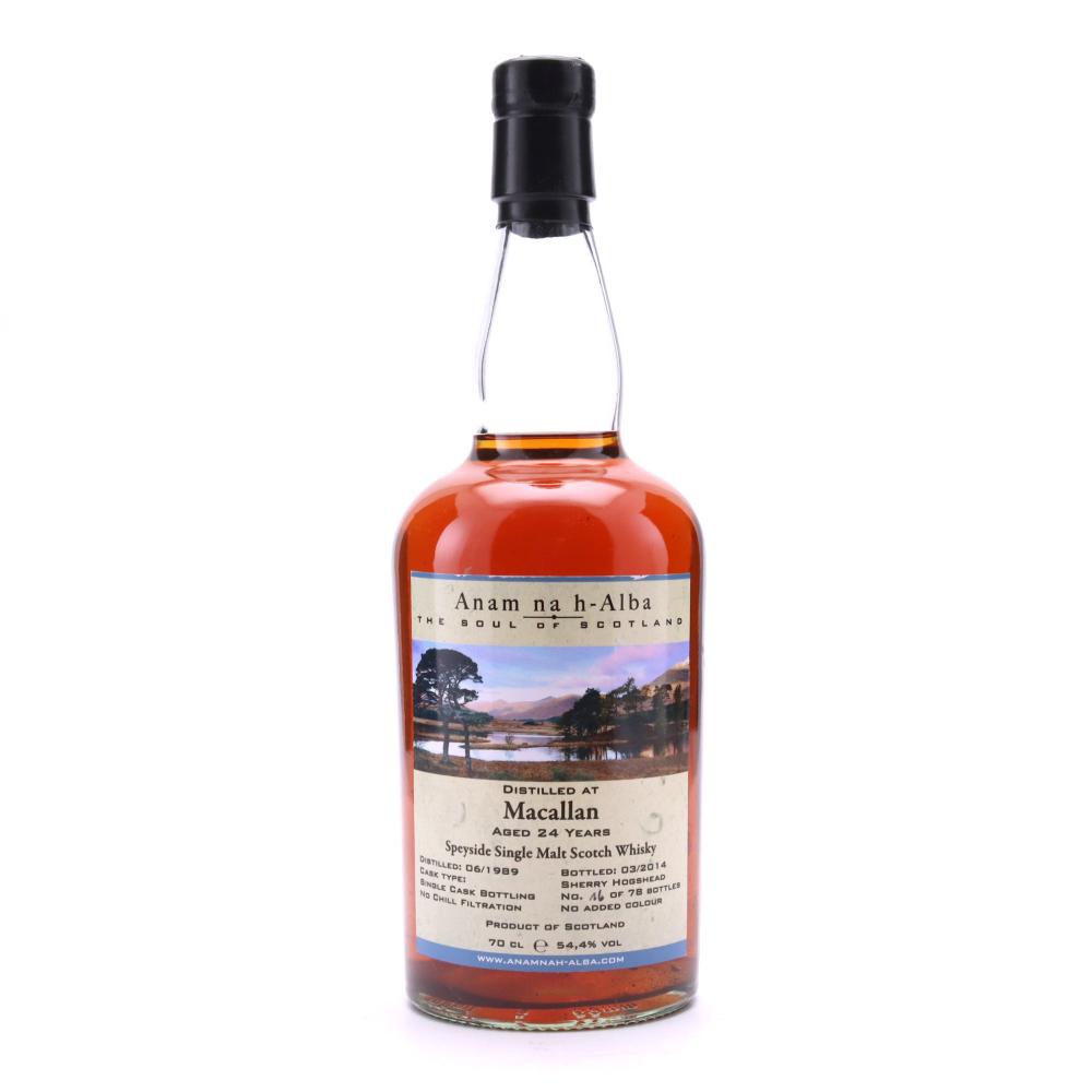 Macallan 1989 Anam na h-Alba 25 Year Old
