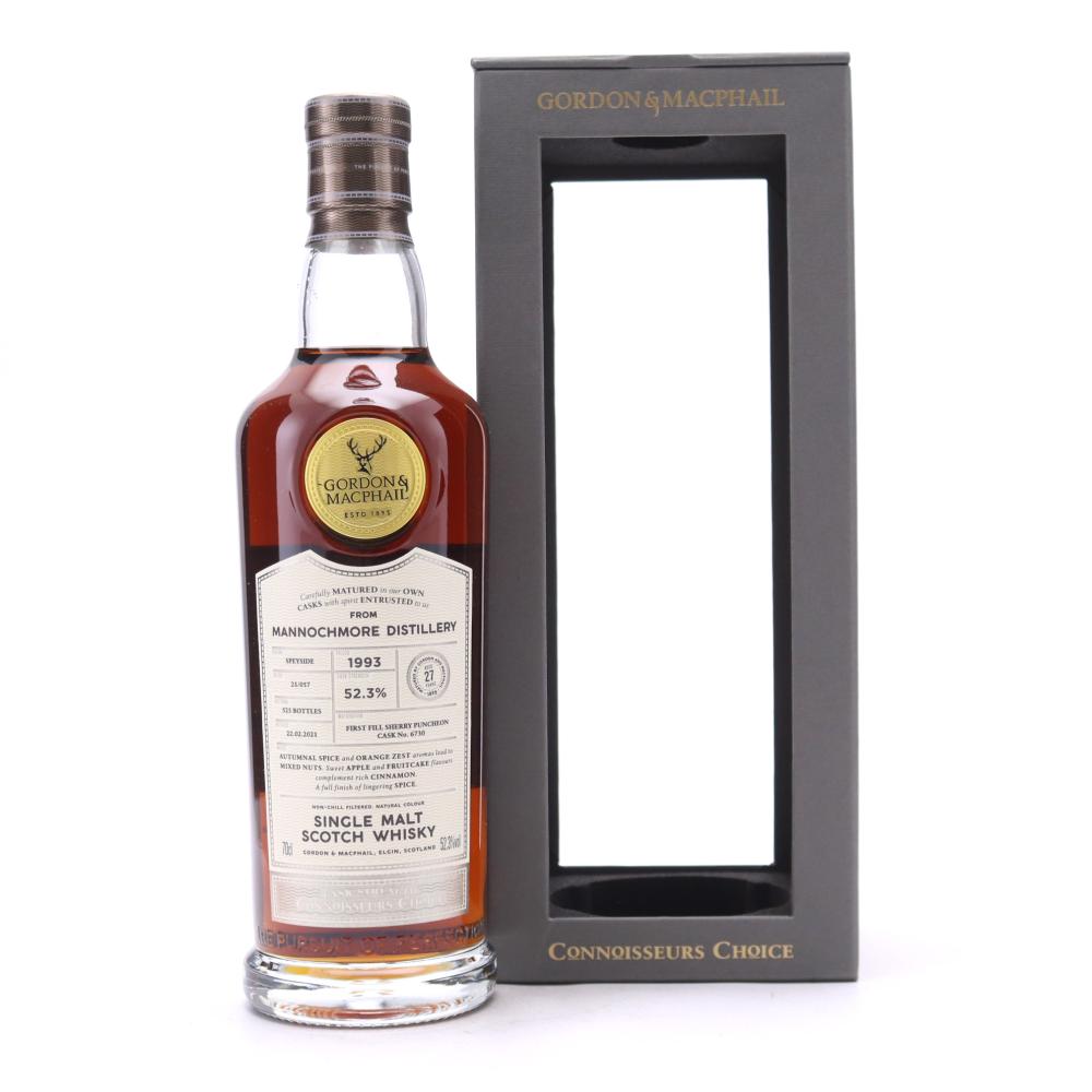 Mannochmore 1993 Gordon and MacPhail 27 Year Old Batch #21/057