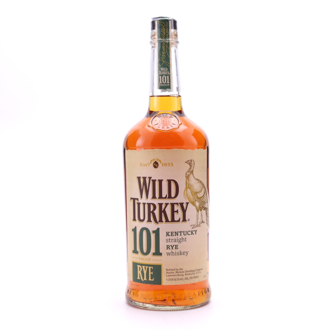 Wild Turkey 101 Proof Kentucky Straight Rye 1 Litre