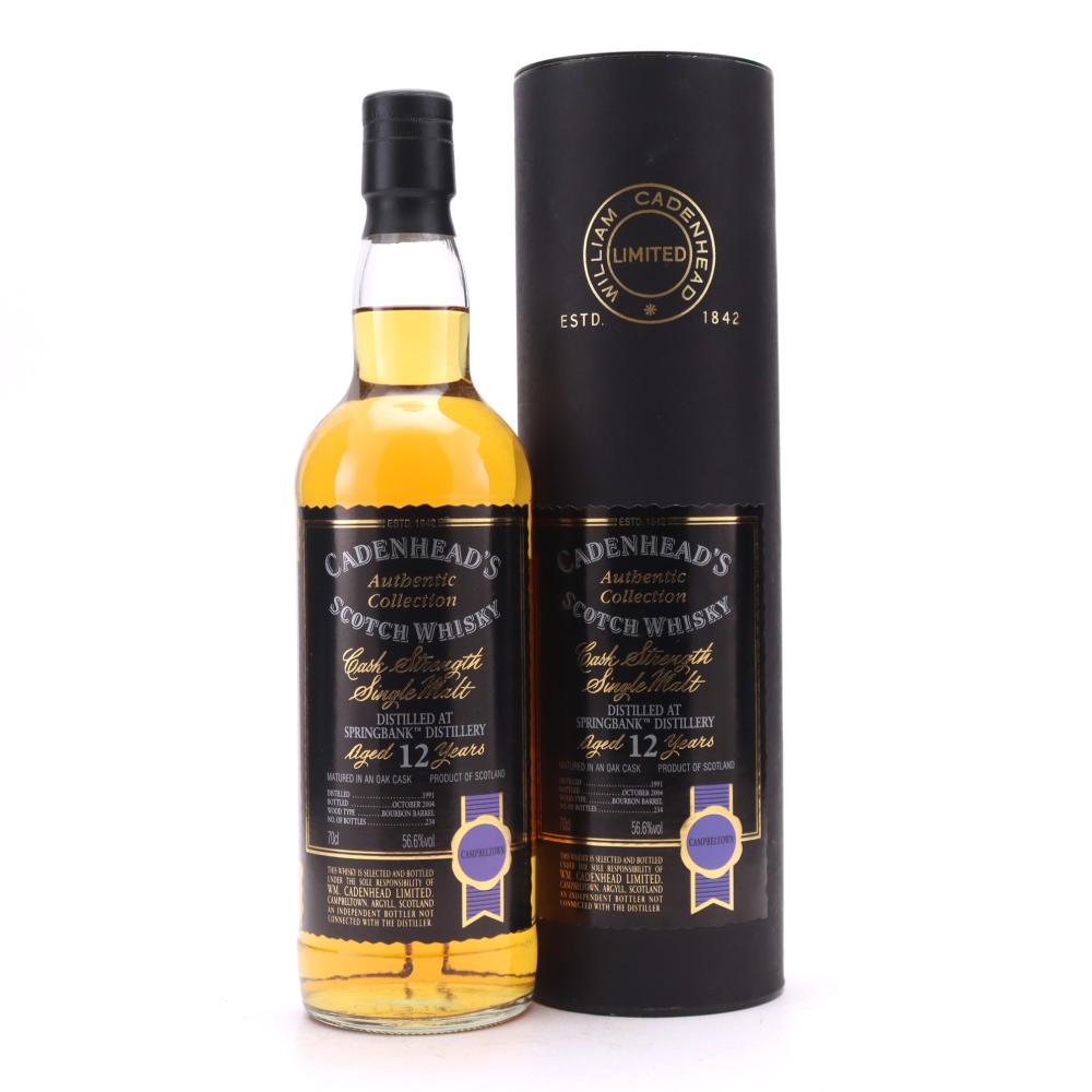 Springbank 1991 Cadenhead's 12 Year Old