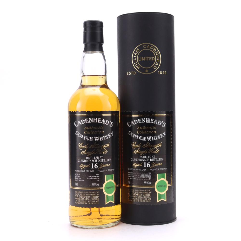 Glendronach 1990 Cadenhead's 16 Year Old