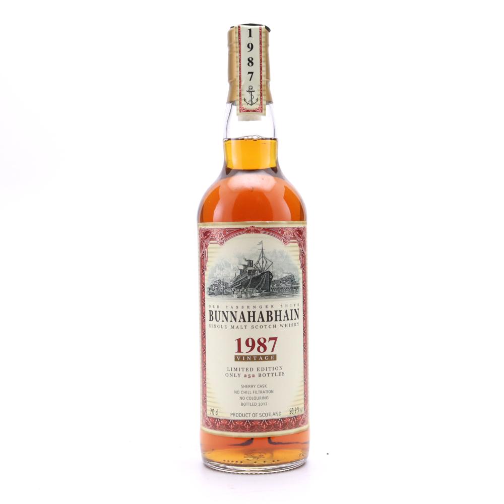 Bunnahabhain 1987 Jack Wiebers Old Passenger Ships / Whiskyschiff Zurich
