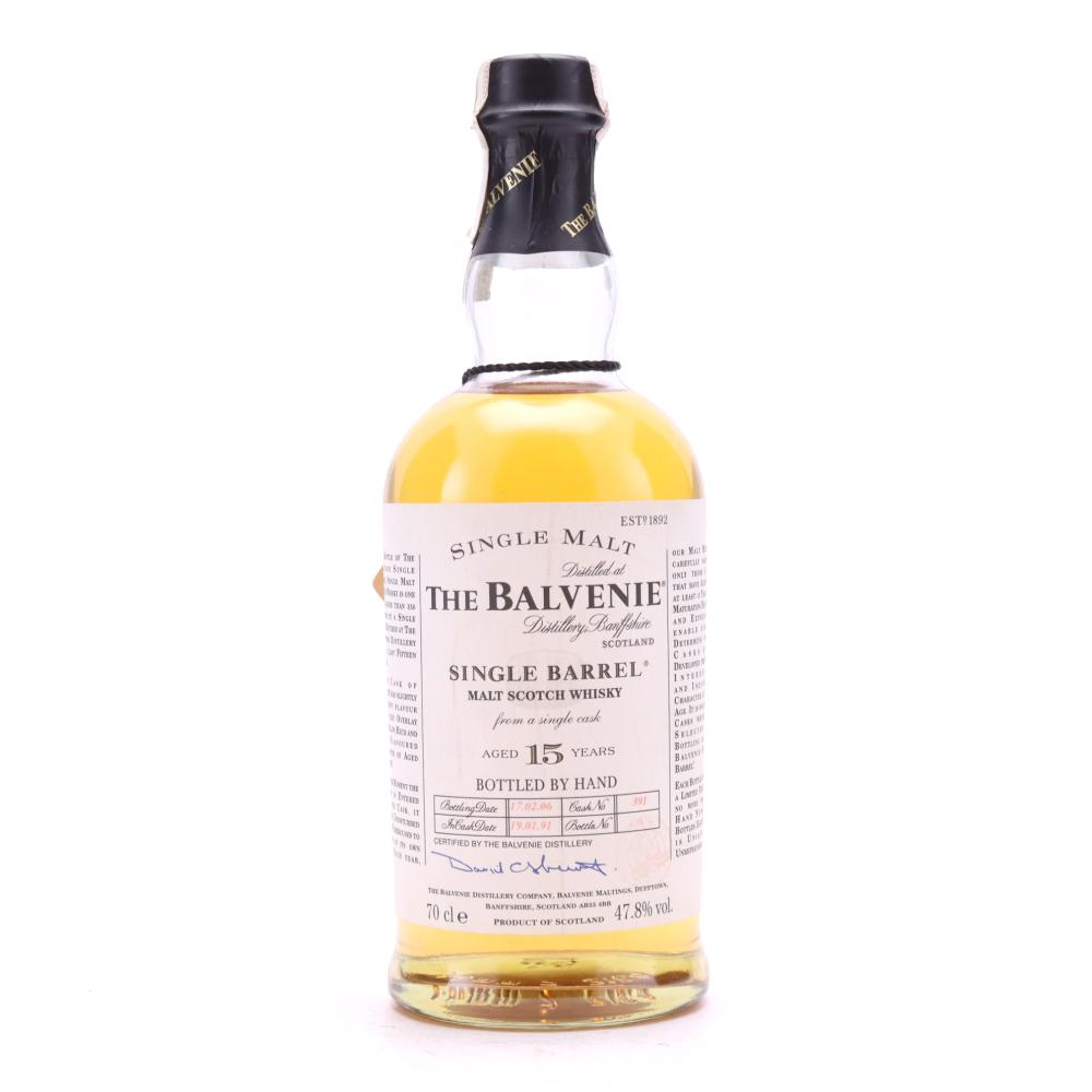 Balvenie 1991 Single Barrel 15 Year Old #391