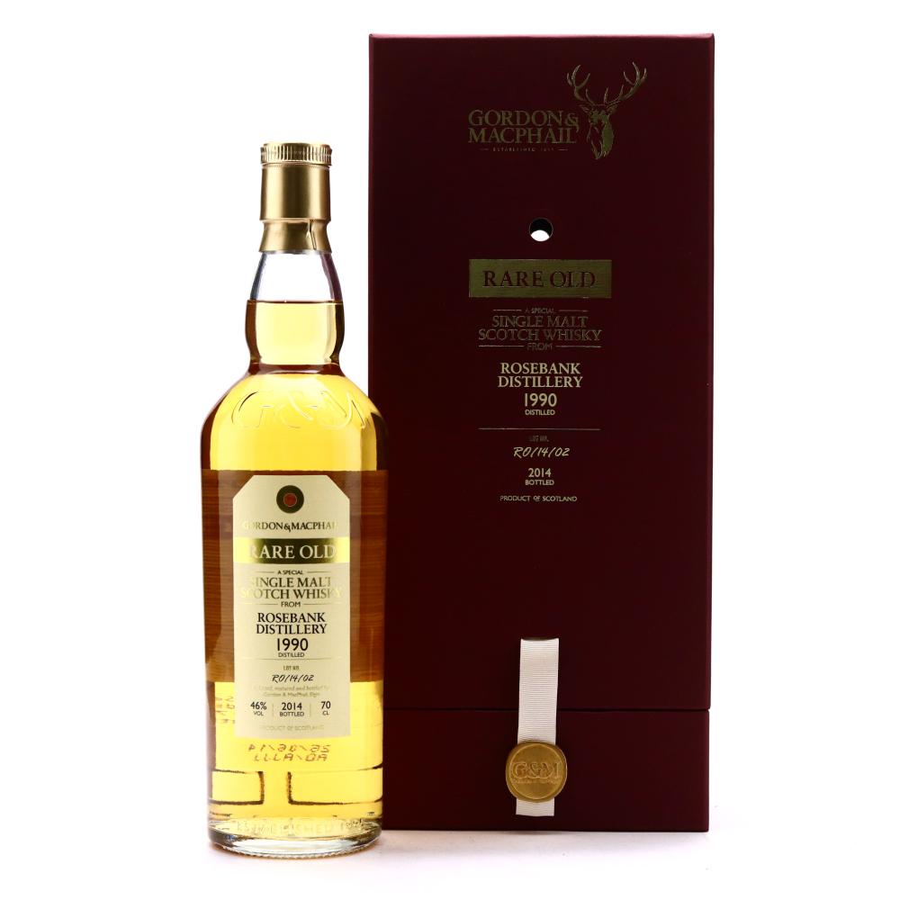 Rosebank 1990 Gordon and MacPhail Rare Old